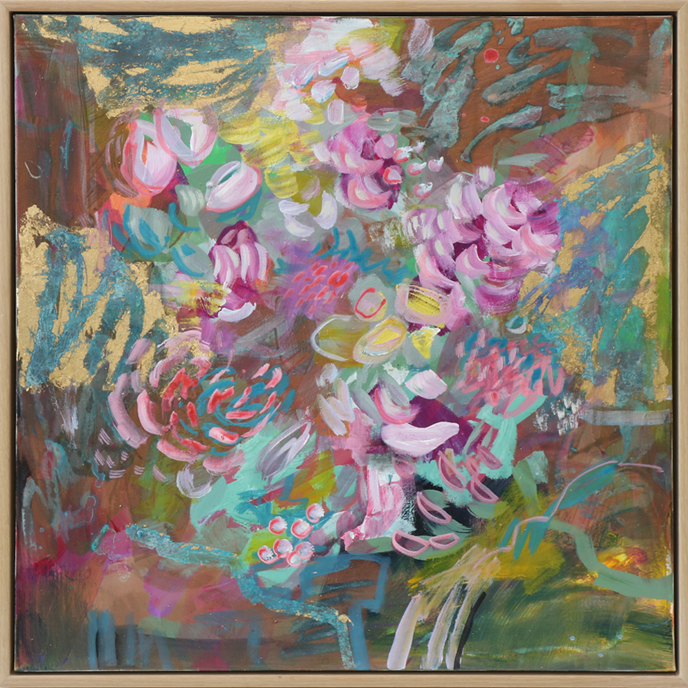 Flora Charm | Jody Hope Gibbons | Painting|  Bloom Exhibition 