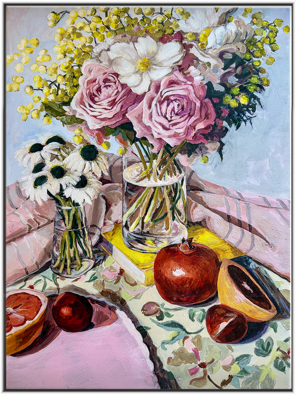 Lunch with Gloria | Sarah Barton-Hills | Painting | Bloom Exhibition