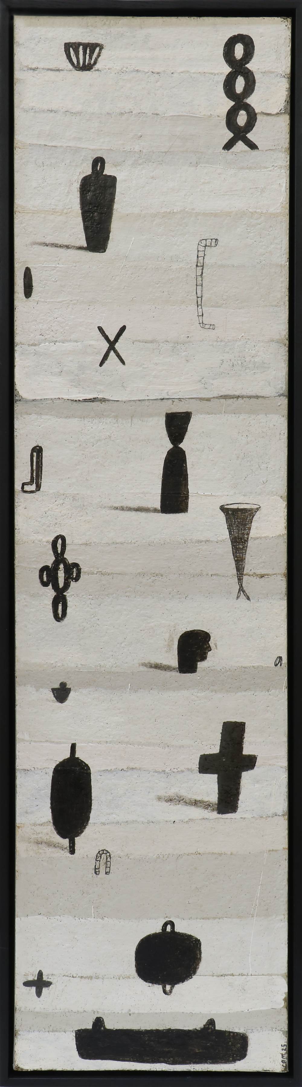 Cam Munroe, Acrylic and Oil on Canvas painting, Threshold