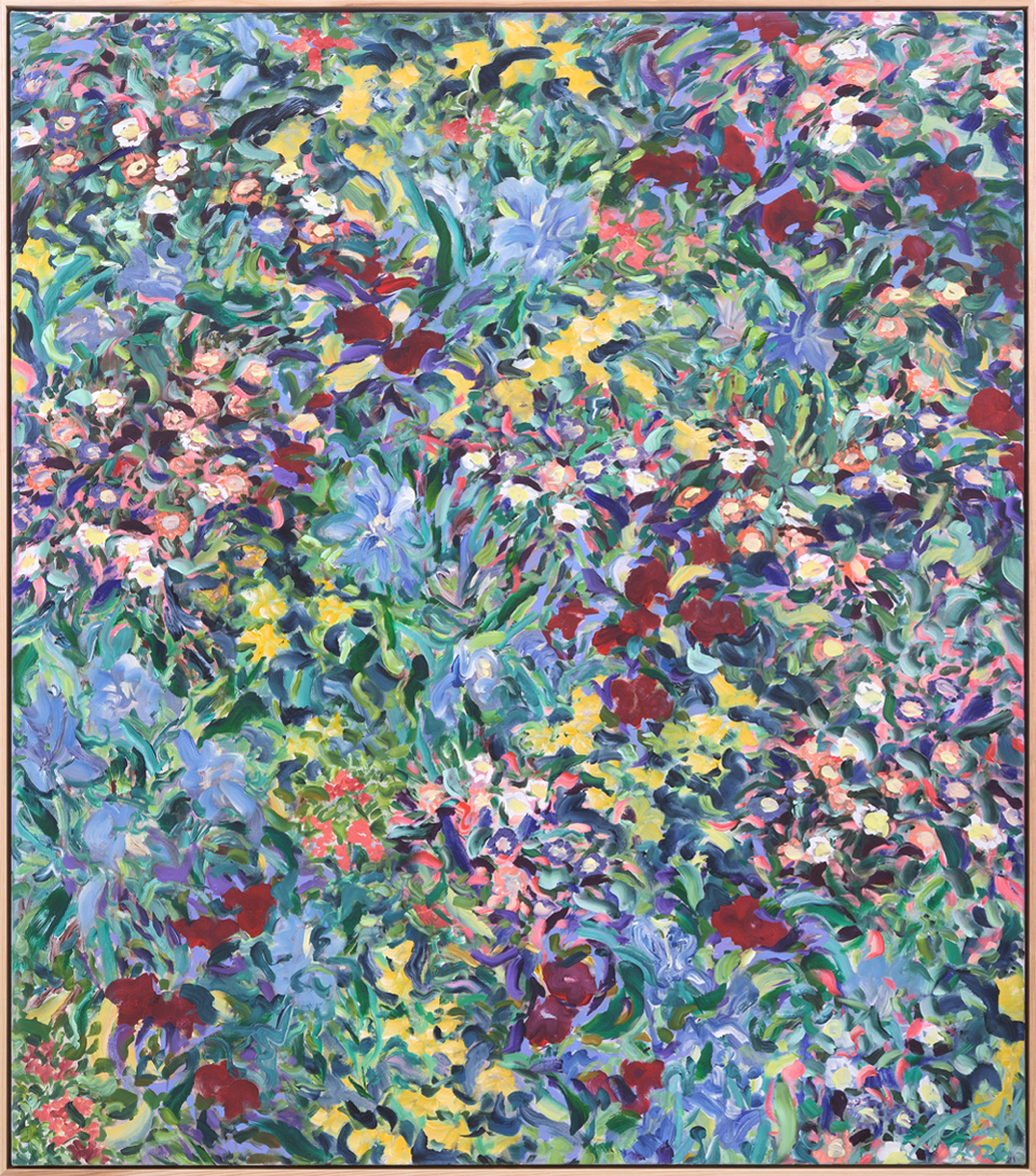 Carmel van der Hoeven | Pretty Brutal Solo Exhibition | Closing The Distance Between Us | Turua Gallery | Original Painting | Floral