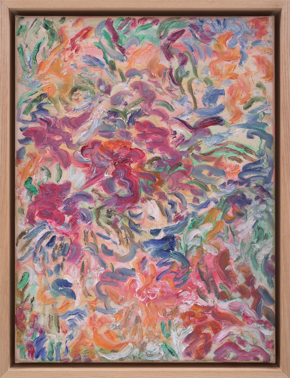 Carmel van der Hoeven | Pretty Brutal Solo Exhibition | Petite 7 | Turua Gallery | Original Painting | Floral 