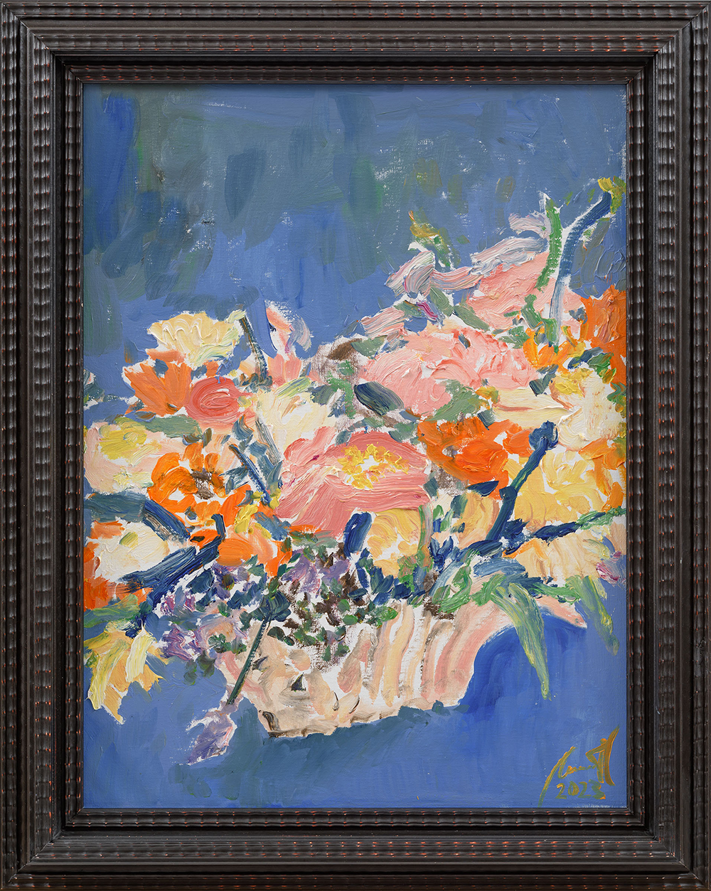 Flowers from Milly III, painting, Sweet Thing exhibition, Carmel van der Hoeven