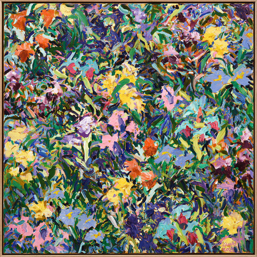 Iris, Sweet Thing exhibition, painting, Carmel van der Hoeven