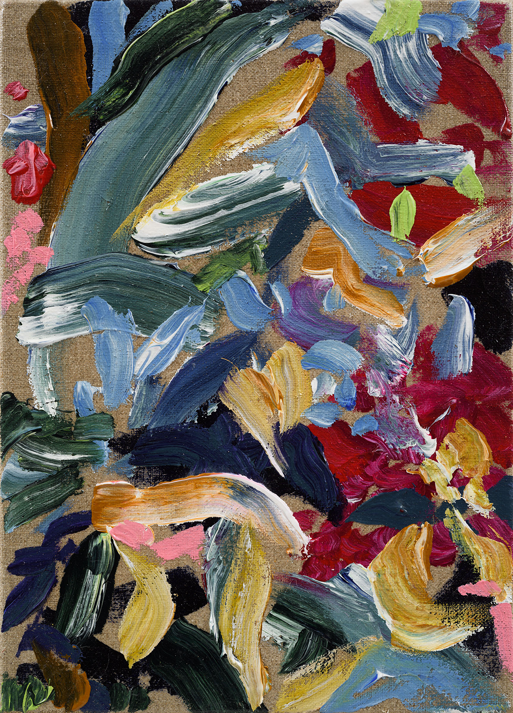 Mini Floral IX (2023) painting, Sweet Thing Carmel van der Hoeven