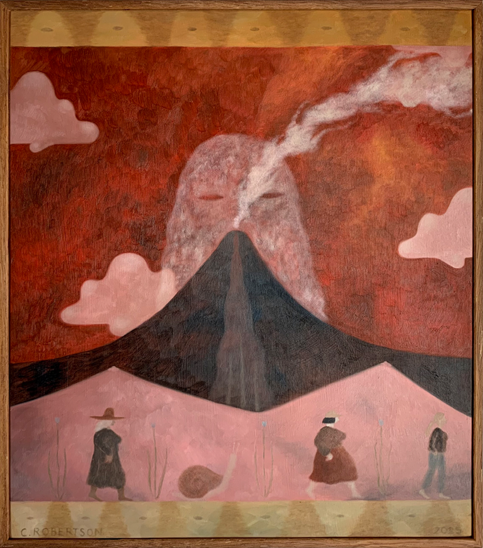 Guardian Charlotte Robertson Oil painting