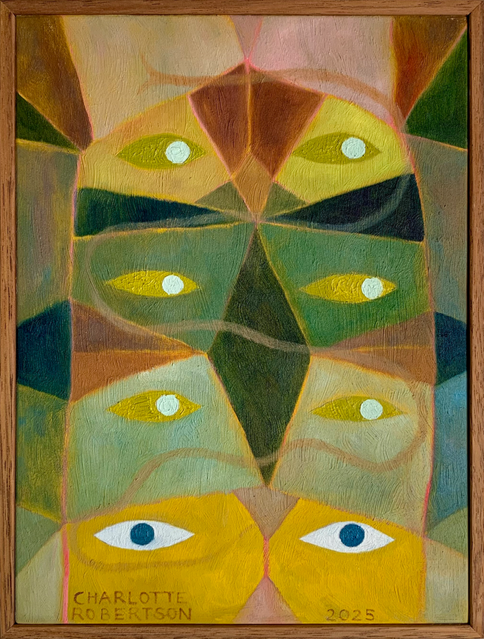 I always know, I always find out II Charlotte Robertson Oil Painting