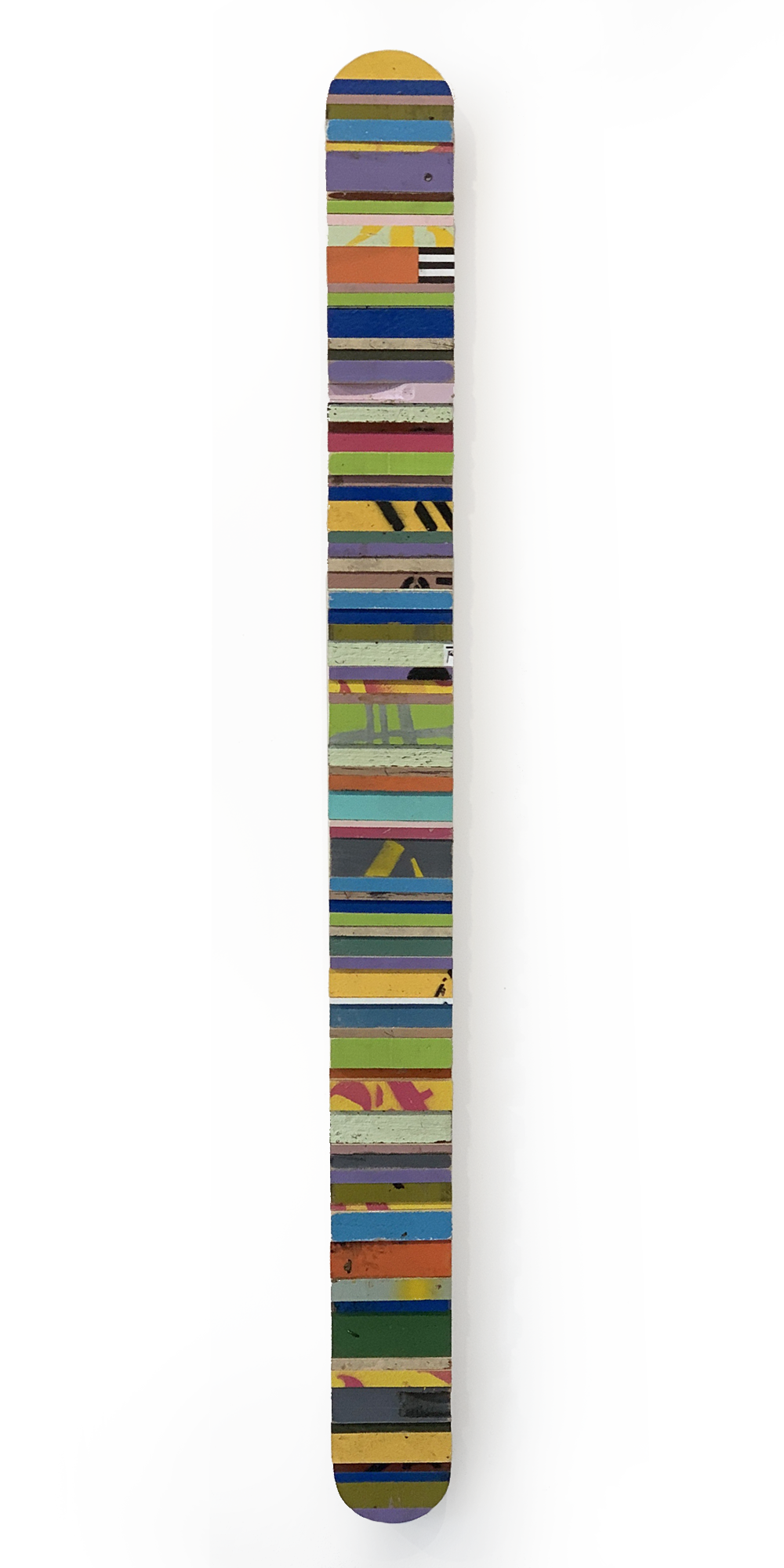 Confetti III | Claudia Aalderink | Recycled Beehives on Plywood | Wall Sculpture | Turua Gallery