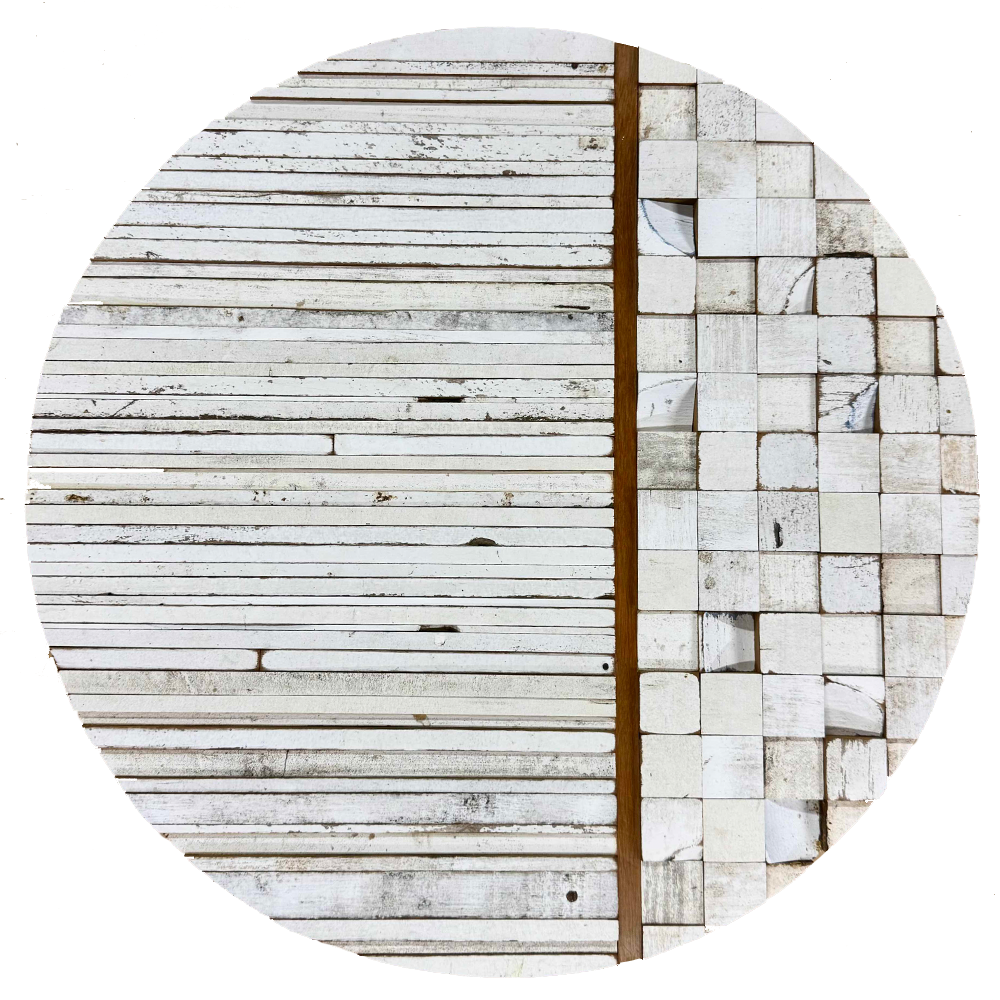 Colour of Silence Recycled Beehives Claudia Aalderink Shift into Neutral exhibition