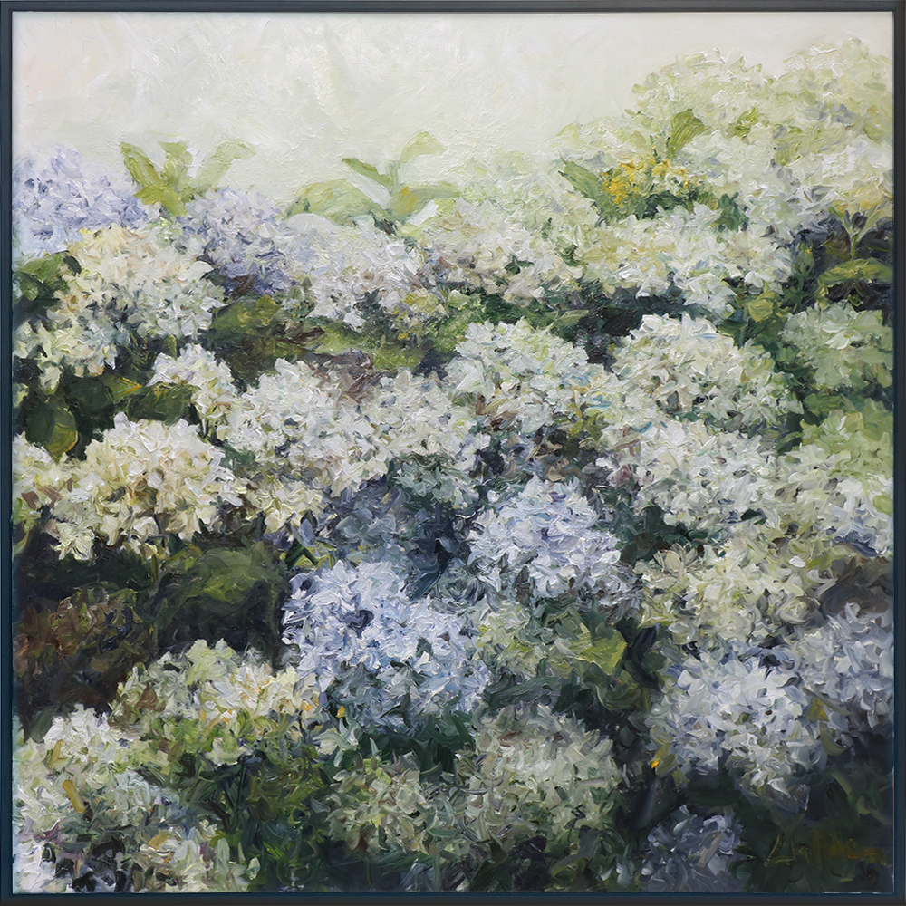 Summer Memory Oil floral painting Dean Wallace