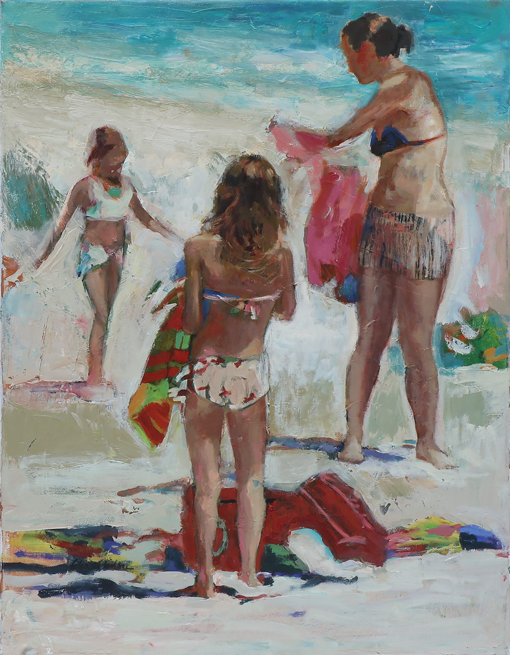 Hometime Belinda Wilson Oil painting