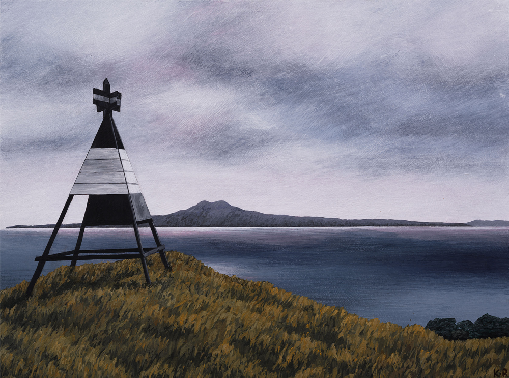 The Trig, Browns Island Kylie Rusk, Original paintings