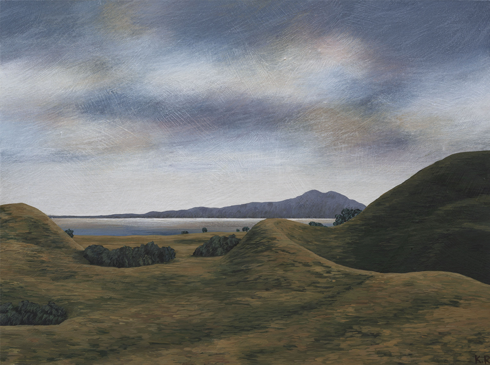 Where the island looks towards Rangitoto Kylie Rusk Original Painting