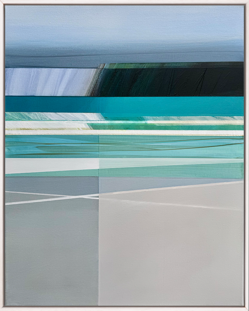 Motutiki Island Michelle McIver Original painting