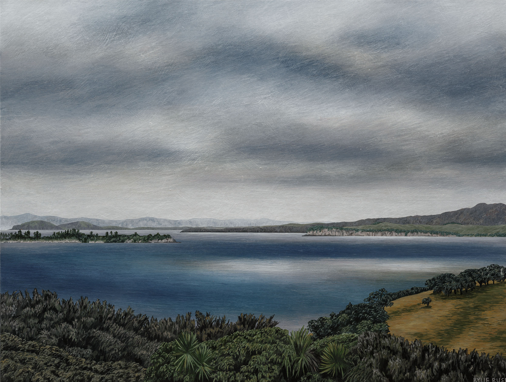 Looking From Mudbrick | Painting | Kylie Rusk | Elements Exhibition