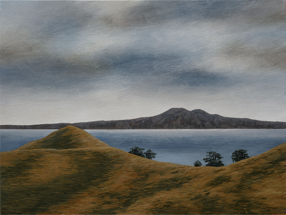 On Browns Island | Painting | Kylie Rusk | Elements Exhibition