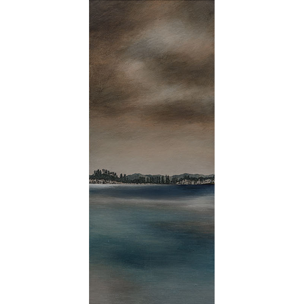 Panorama of Waitemata Harbour 4 | Painting | Kylie Rusk | Elements Exhibition