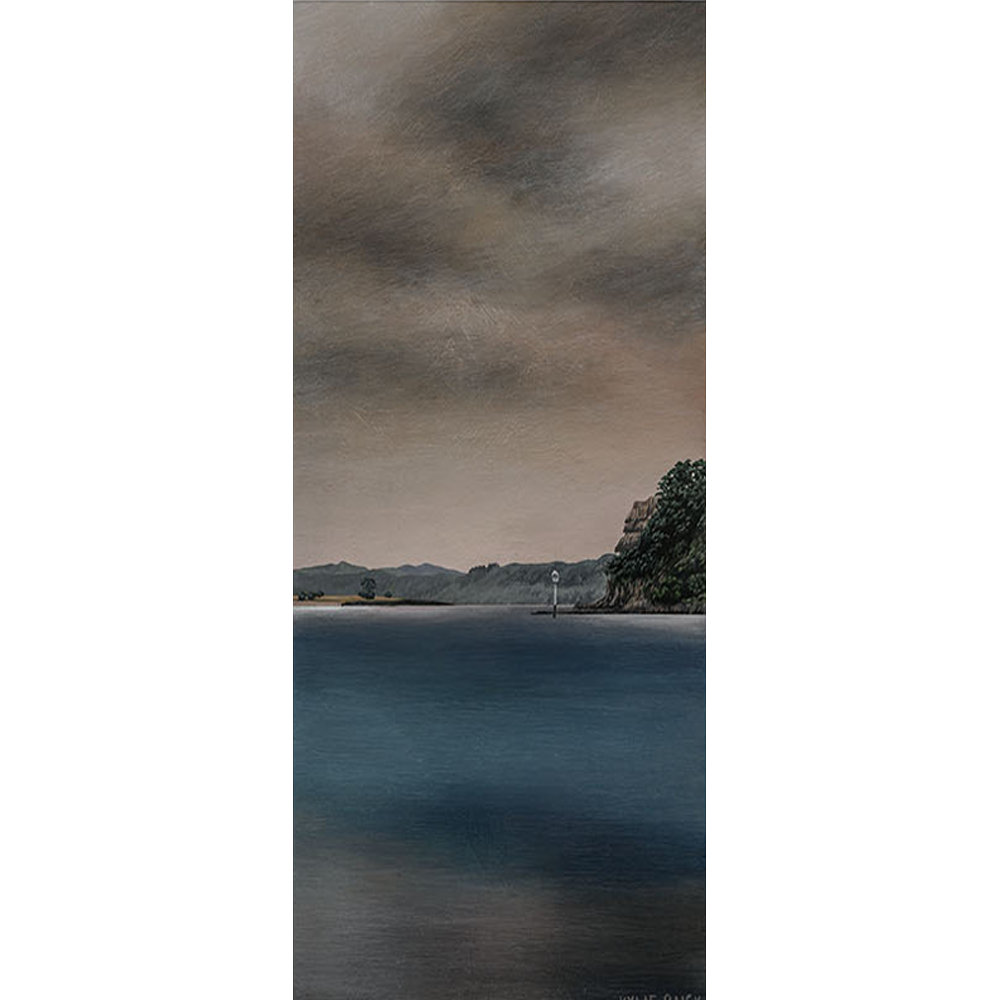 Panorama of Waitemata Harbour 7 | Painting | Kylie Rusk | Elements Exhibition