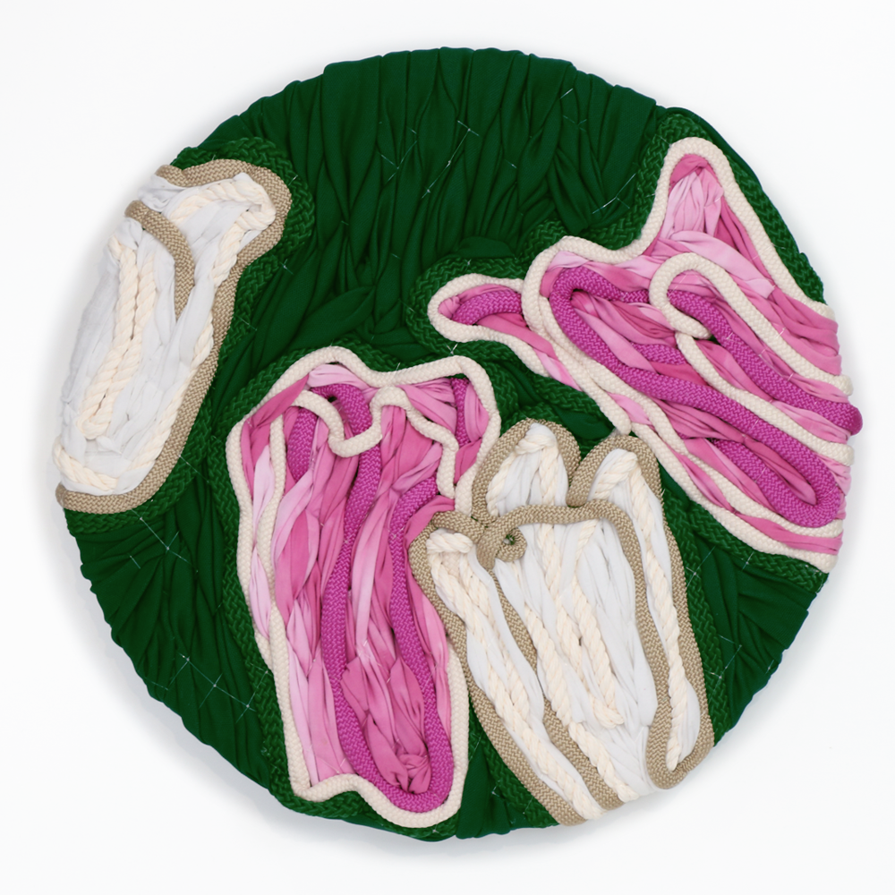 Pink and Cream Tulips I Frankie Meaden