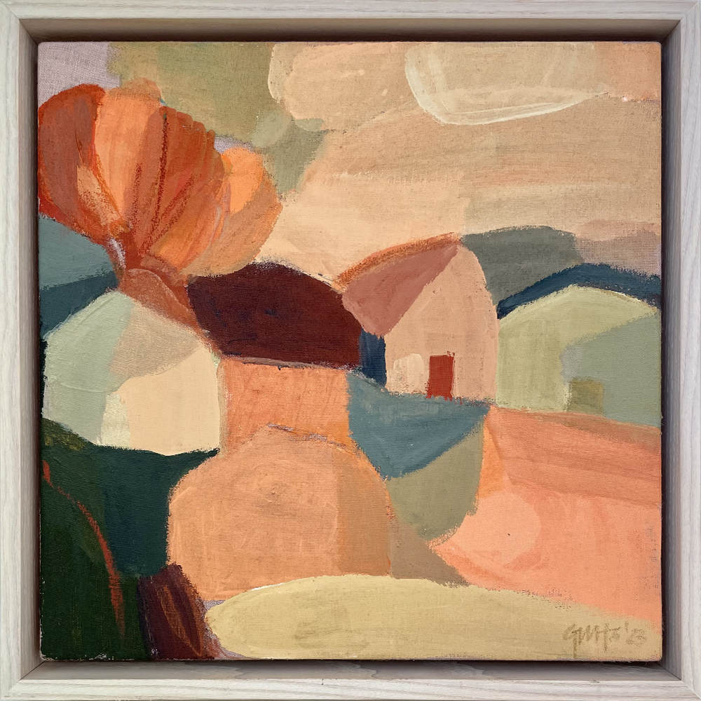 Dream Scene II Original Painting Acrylic on Linen Where I've Been Exhibition Georgina Hoby Scutt