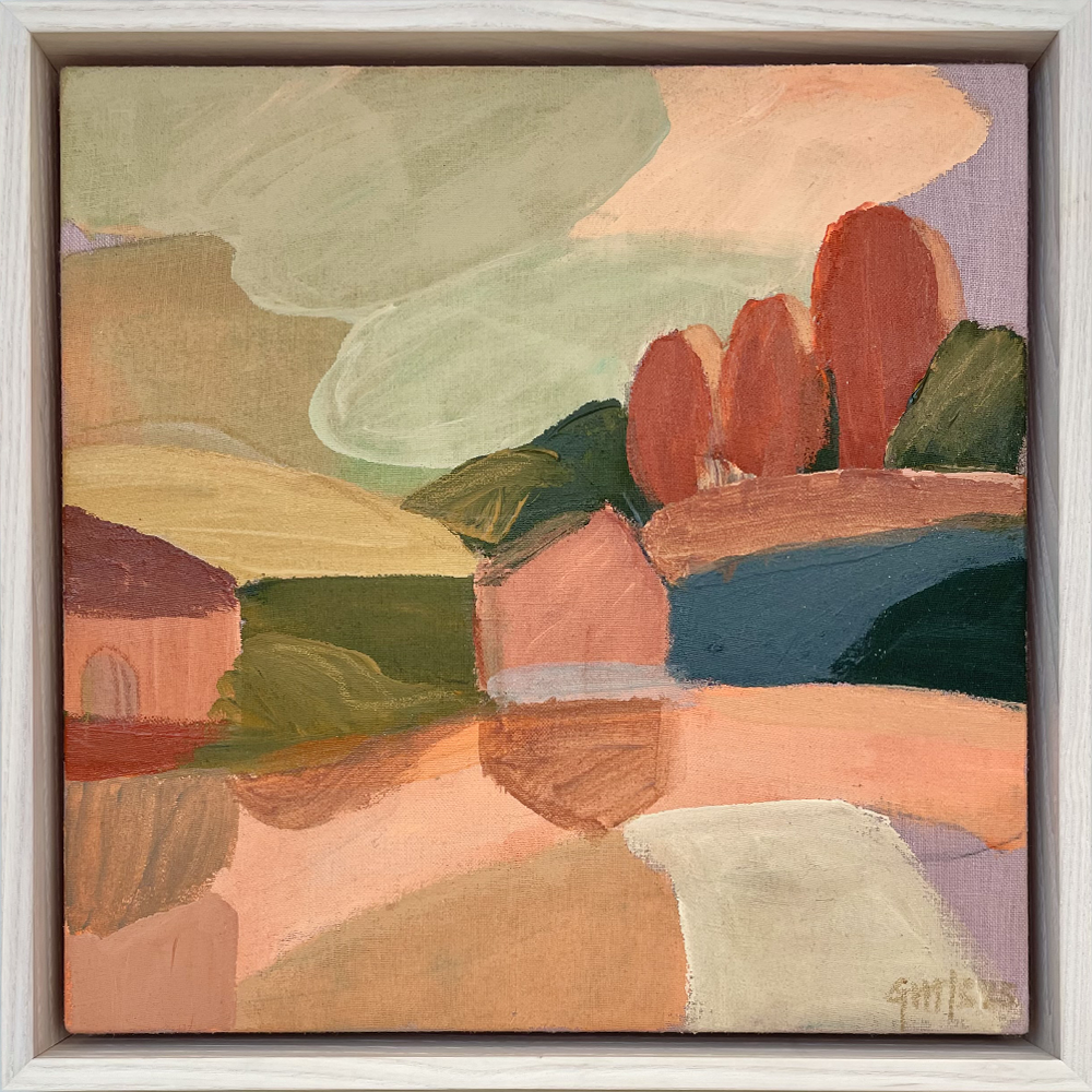 Dream Scene Original painting Arcylic on Linen Where I've Been Exhibition Georgina Hoby Scutt