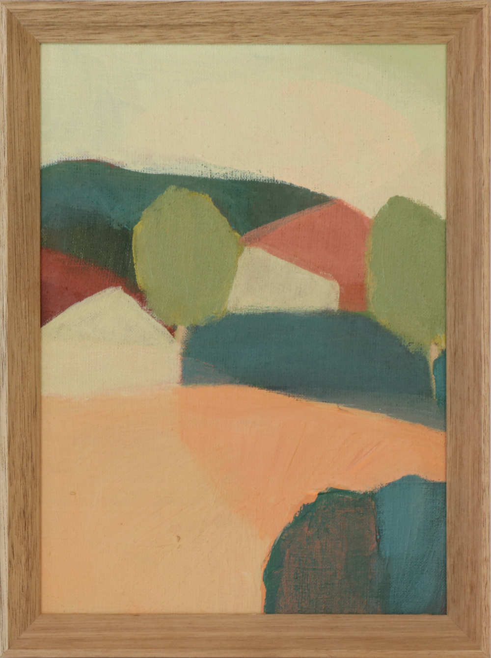 Land Lover Study I | Acrylic on Linen | Georgina Hoby Scutt | Duality Exhibition