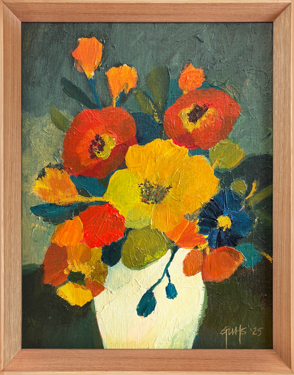 Renaissance Floral Georgina Hoby Scutt Original painting