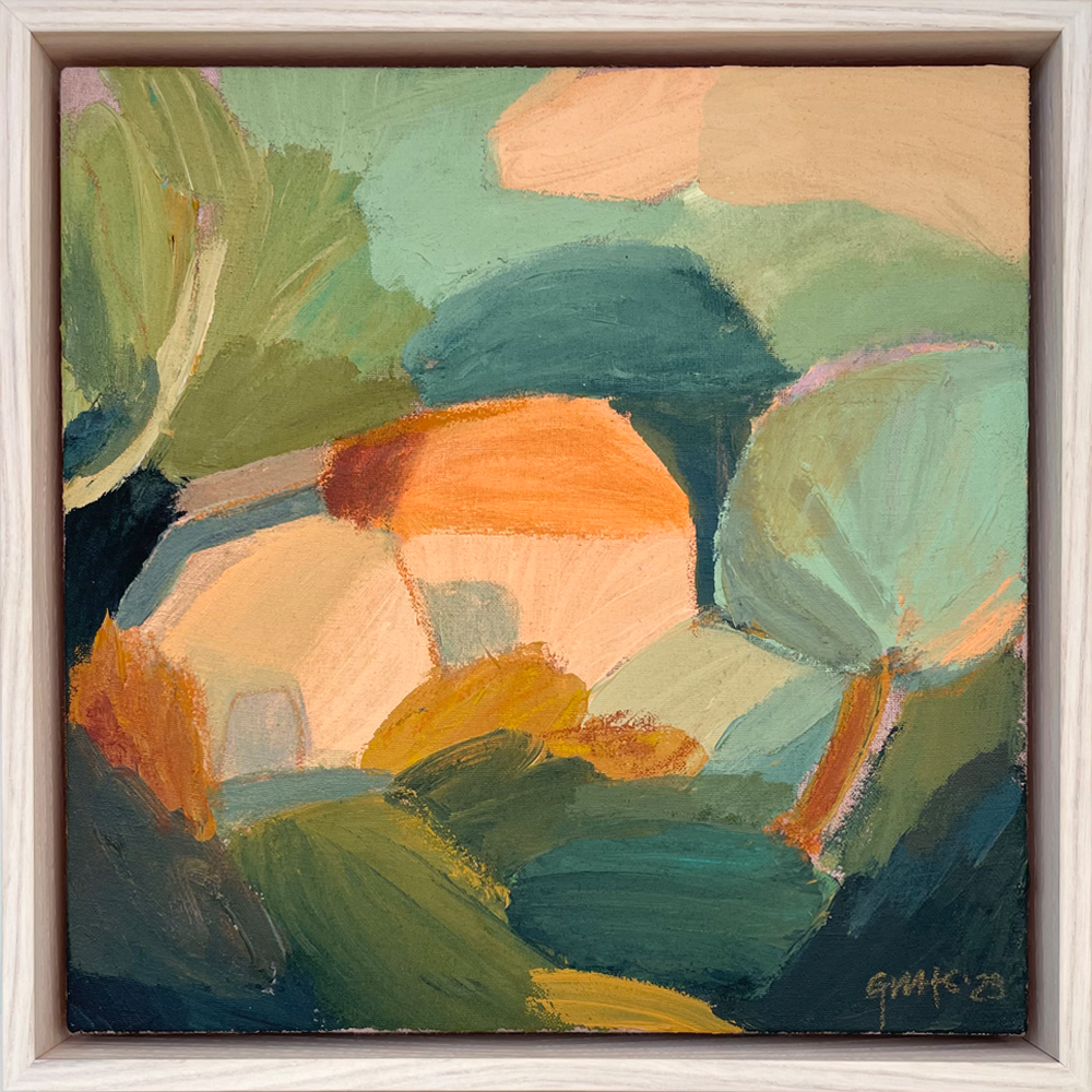 Spring Light Original painting Acrylic on linen Where I've been Exhibition Georgina Hoby Scutt