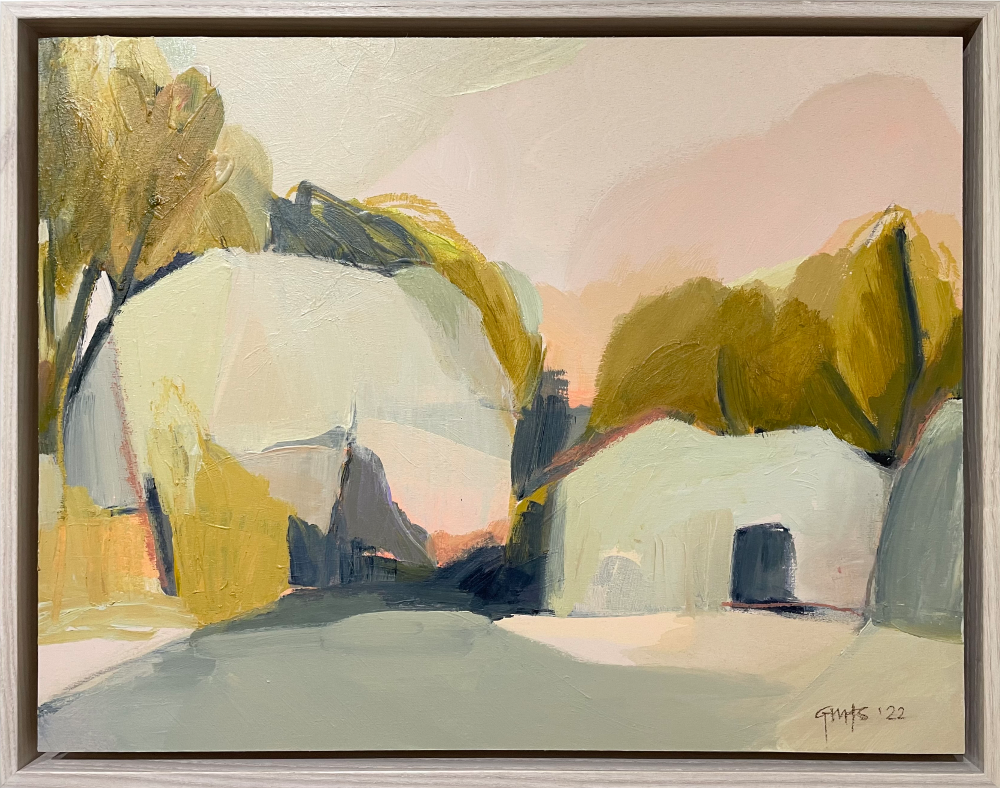 Sun-baked Dwellings I painting Georgina Hoby Scutt