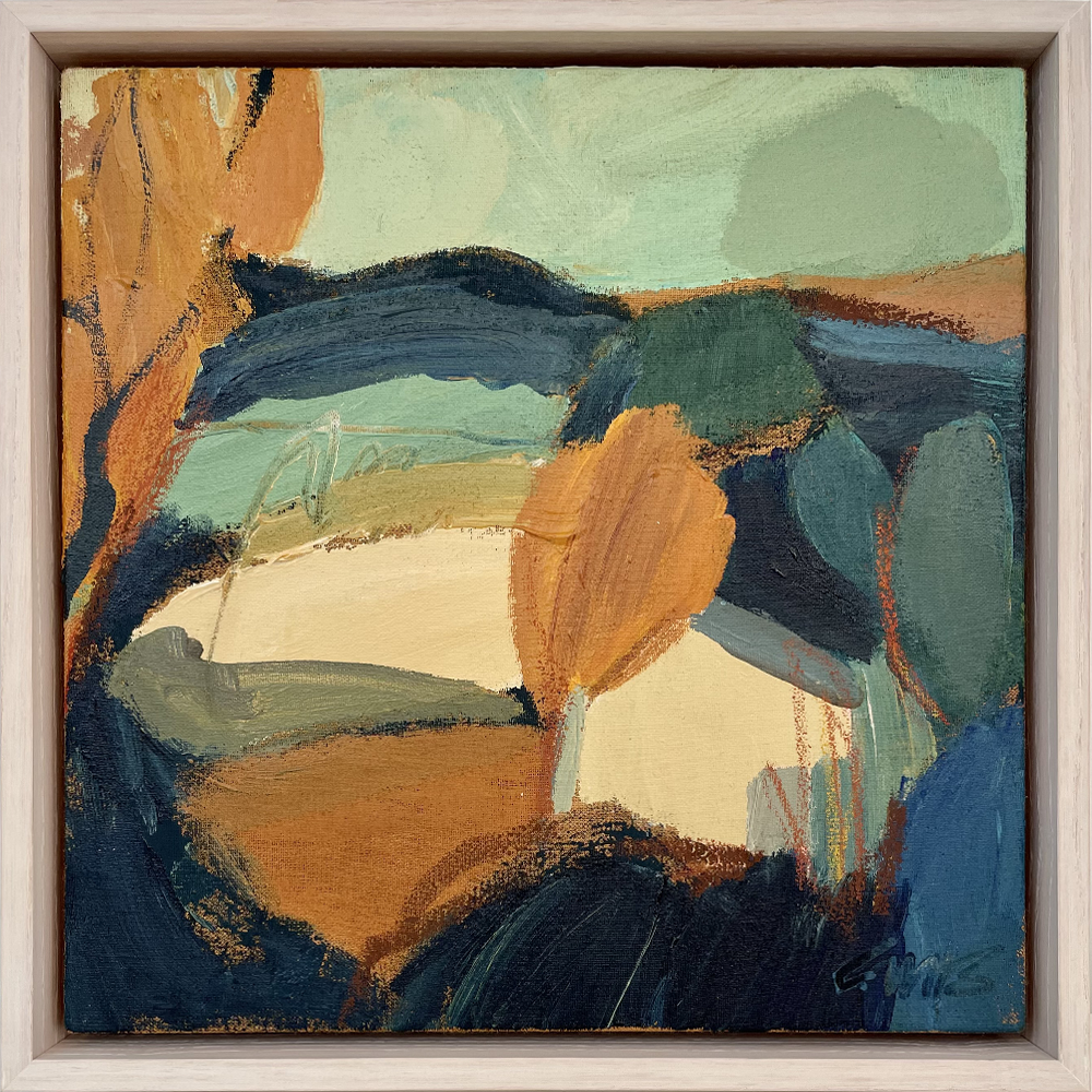 Tobacco Trees Original painting Acrylic on linen Where I've Been Exhibition Georgina Hoby Scutt