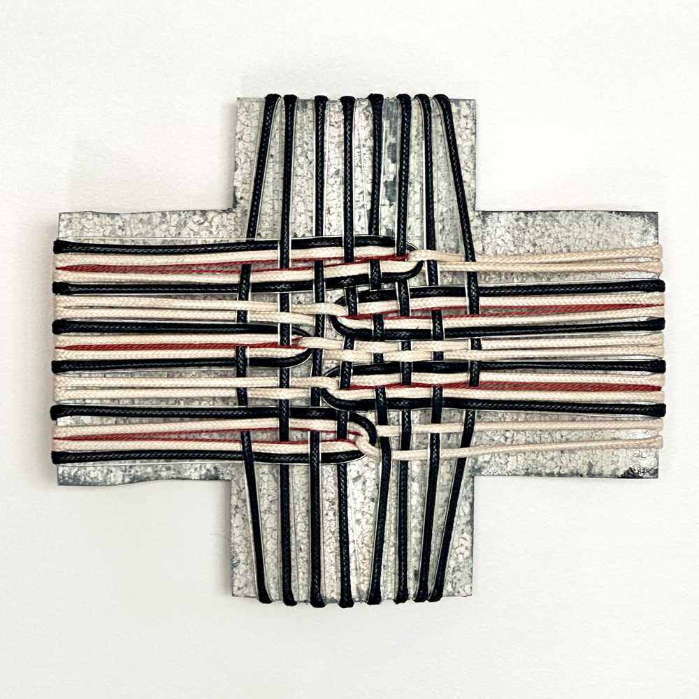 Aotearoa Series - Belonging Gilly Sheffield Corrugated Iron sculpture