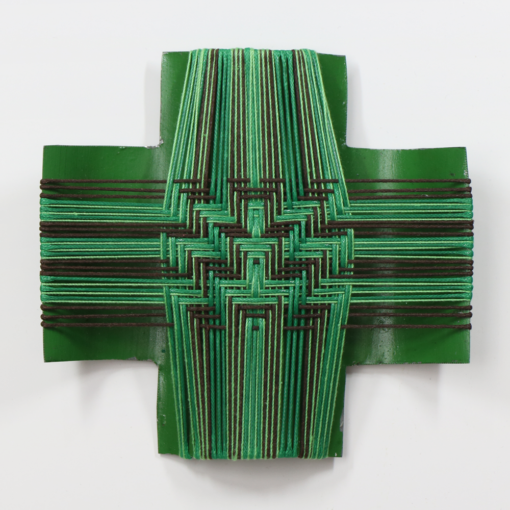 Weave Me In Green VIII Gilly Sheffield