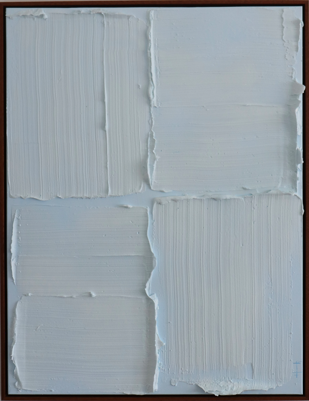 Lattice 003 Hannah Jane Acrylic medium on canvas painting