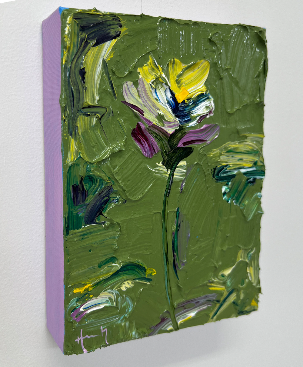 Hannah Jane Memory of a Flower 009 acrylic painting 