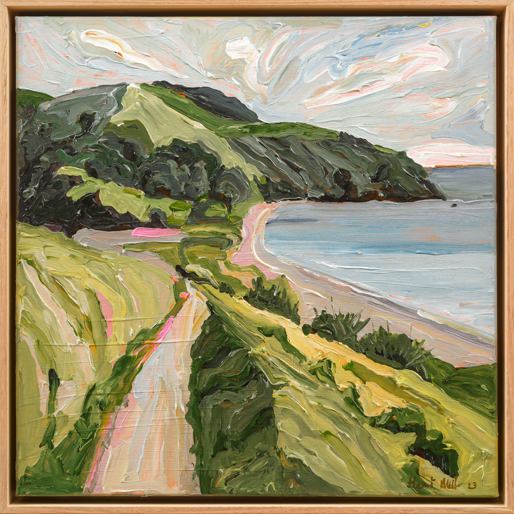 Coromandel 1 Fletcher Bay acrylic painting by Harriet Millar