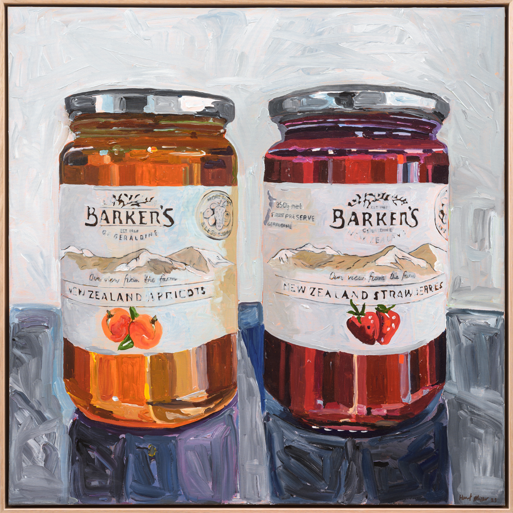 Barkers Jam Original painting Harriet Millar