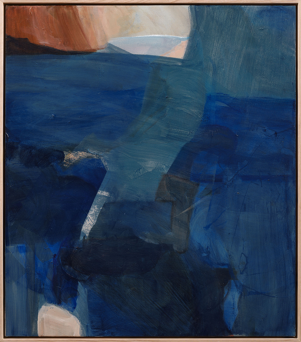 The Shape of Blue Painting | Helen Dean | Colour and Time