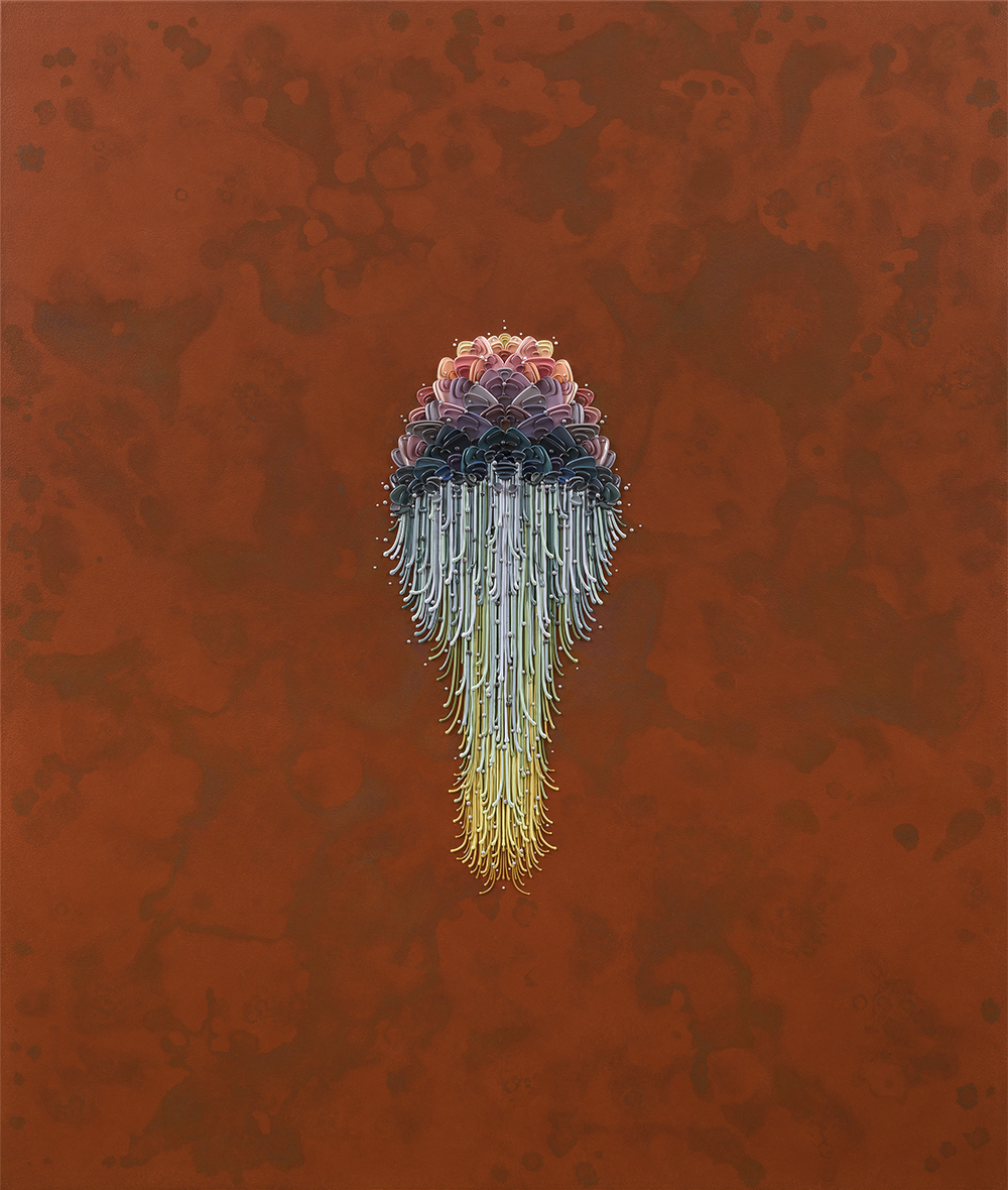 Josh Davison | Cnidaria | Painting | In Colour Exhibition 2025 | Turua Gallery