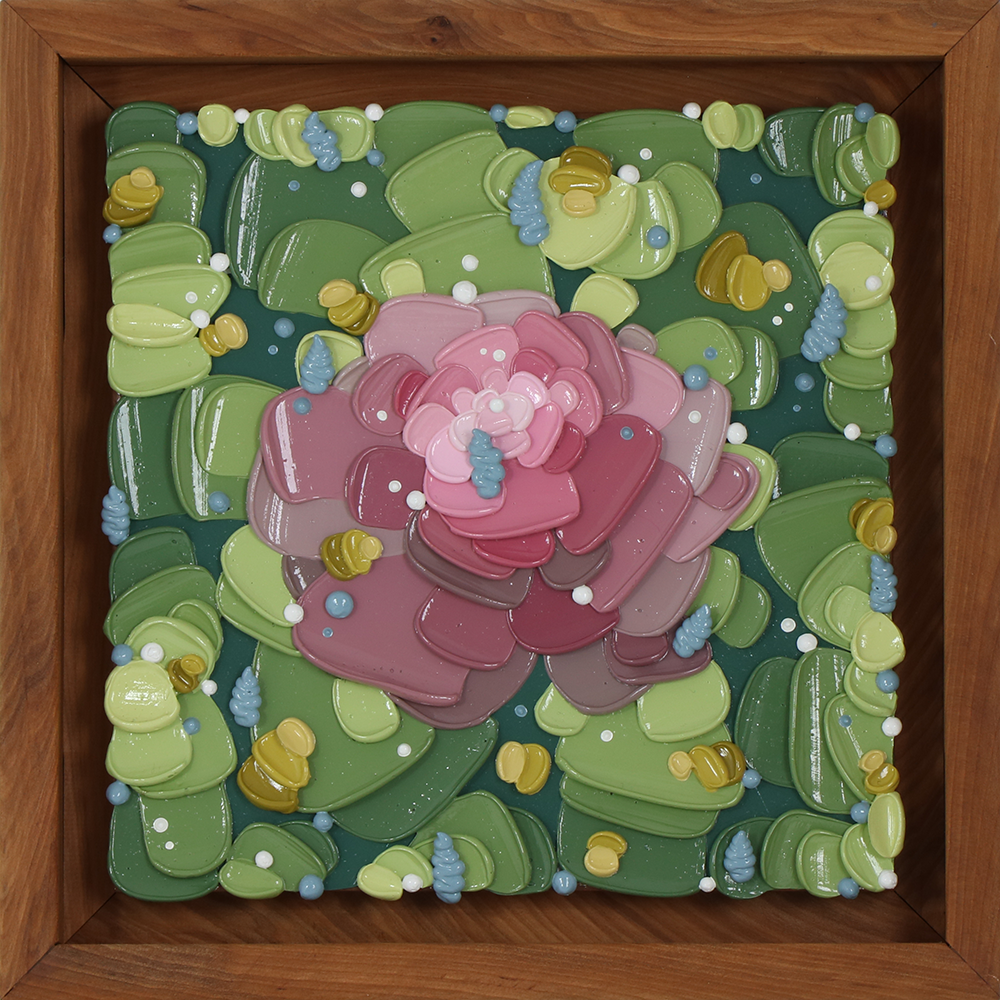 Josh Davison | Mini Rose | Original Painting | In Colour Exhibition 2025 | Turua Gallery 