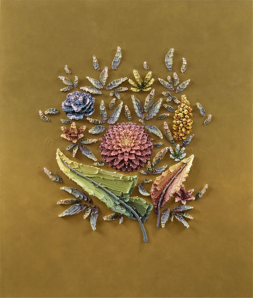 Josh Davison | The Garden | Original Painting | In Colour Exhibition 2025 | Turua Gallery