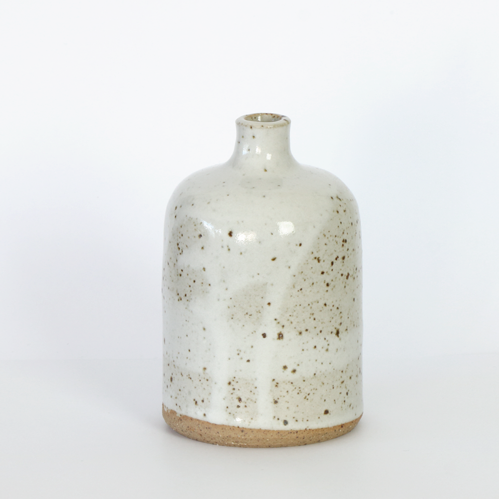 Jacqueline Kampen Wheel thrown stoneware vase #195