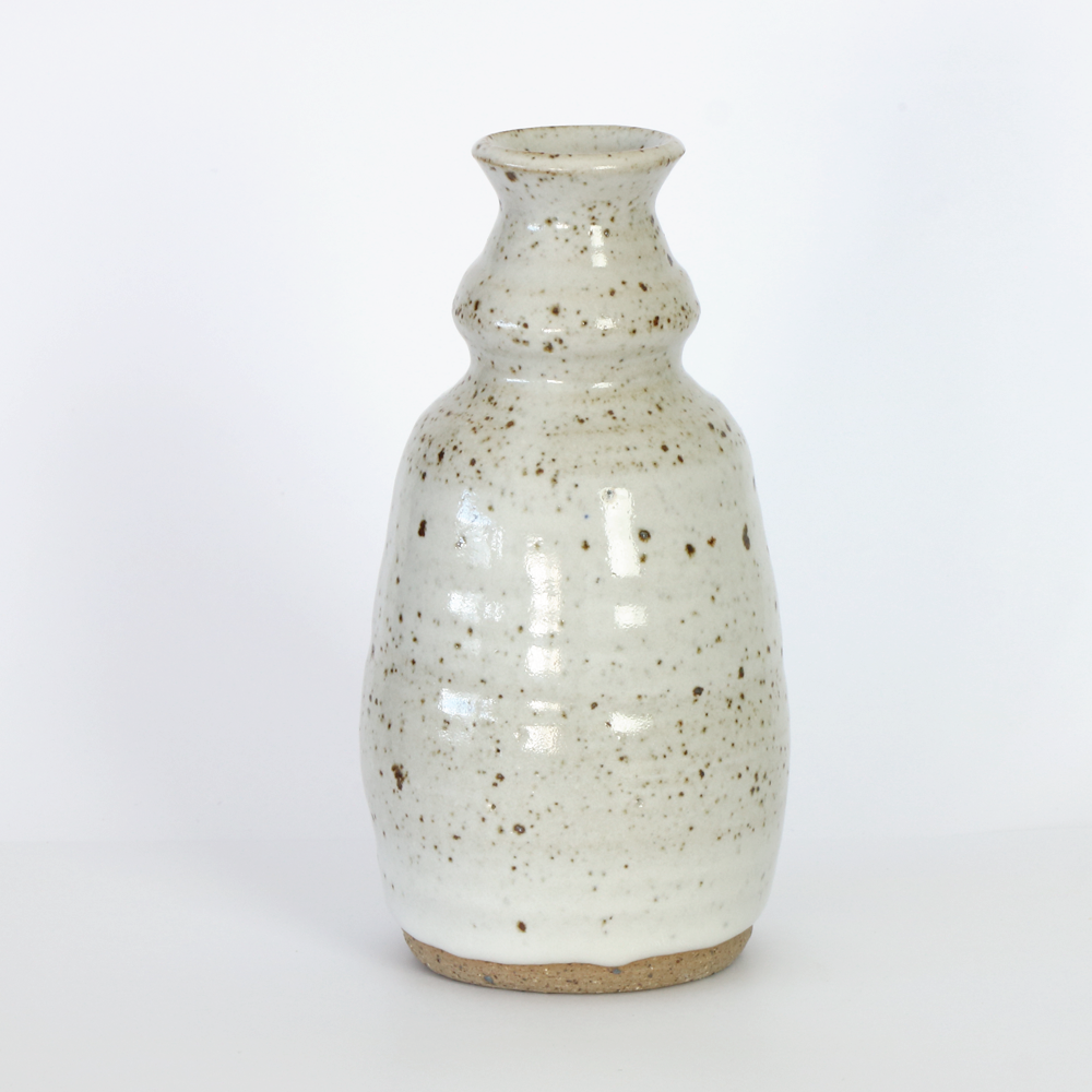 Jacqueline Kampen Wheel thrown stoneware vase #202