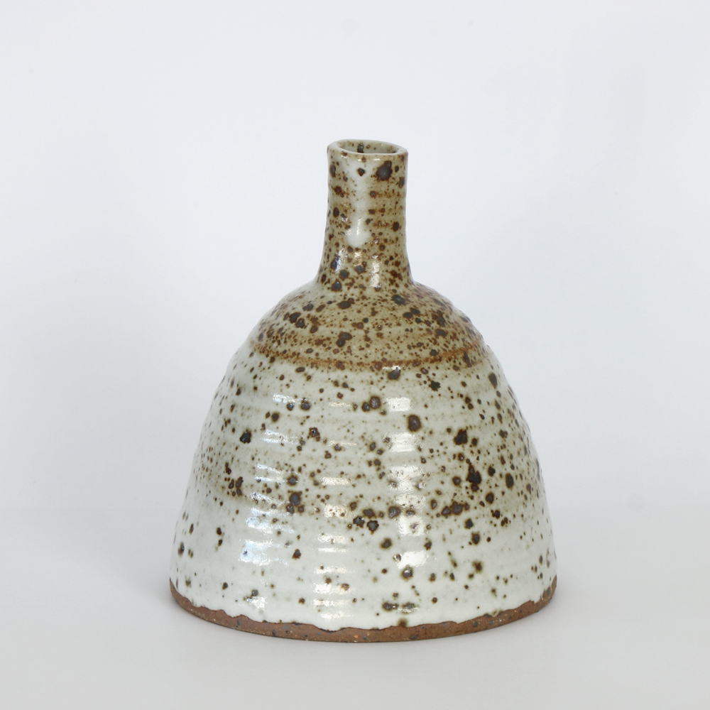 Jacqueline Kampen Wheel thrown stoneware vase #203