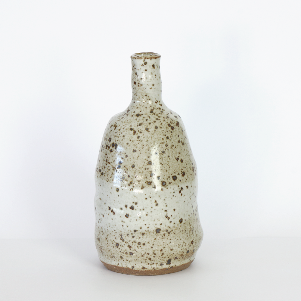 Jacqueline Kampen Wheel thrown stoneware vase #204