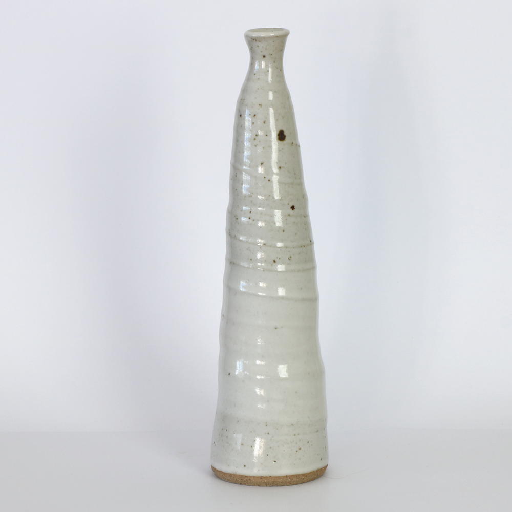 Jacqueline Kampen Wheel thrown stoneware vase #206
