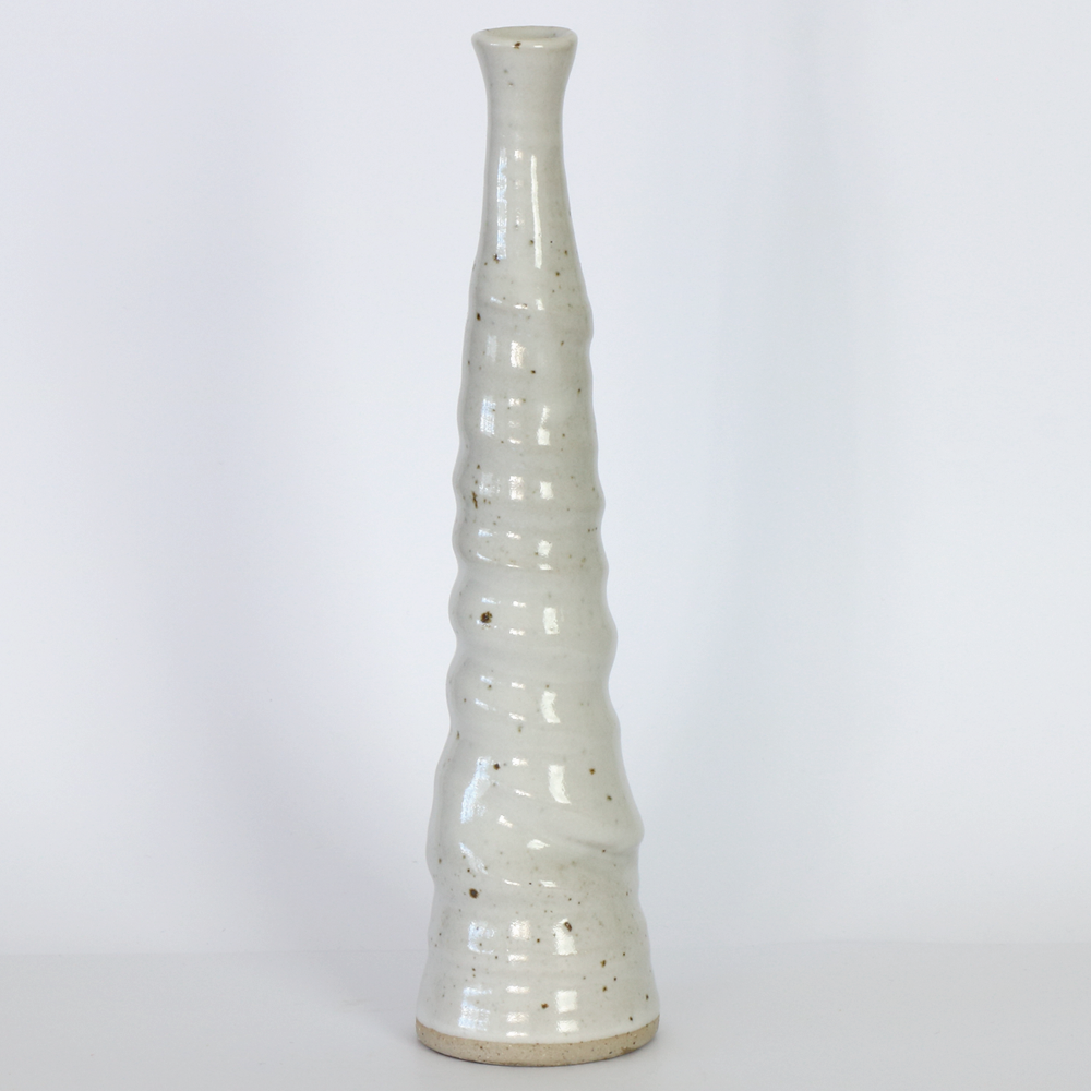 Jacqueline Kampen Wheel thrown stoneware vase #207