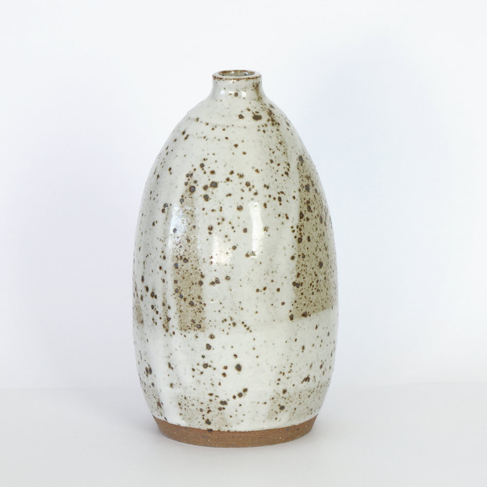 Jacqueline Kampen Wheel thrown stoneware vase #213