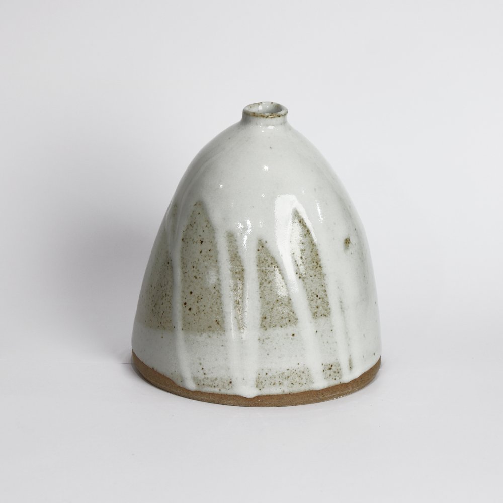 Wheelthrown Stoneware Vase #109 by Jacqueline Kampen