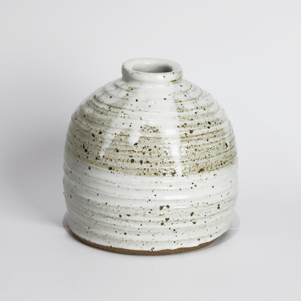Stoneware vase #110 by Jacqueline Kampen