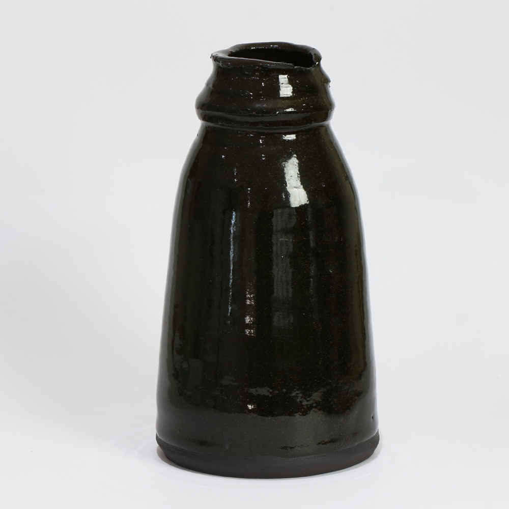 Wheel thrown stoneware Vase #130 Jacqueline Kampen