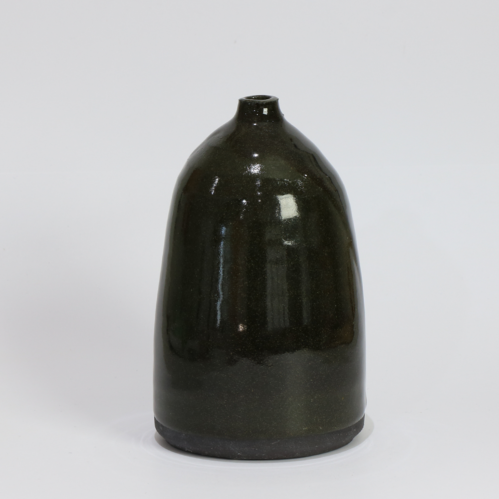 Wheel thrown stoneware Vase #134 Jacqueline Kampen